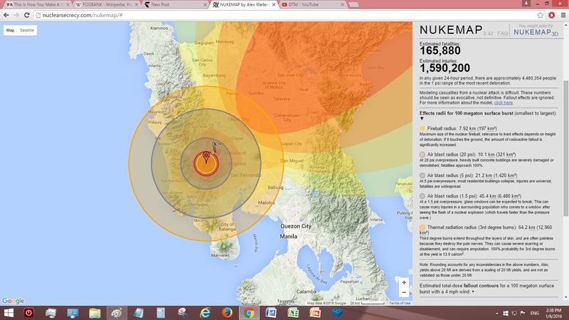 Illustration for article titled Right, so I tried Nukemap and dropped a 100,000 kiloton bomb in a volcano